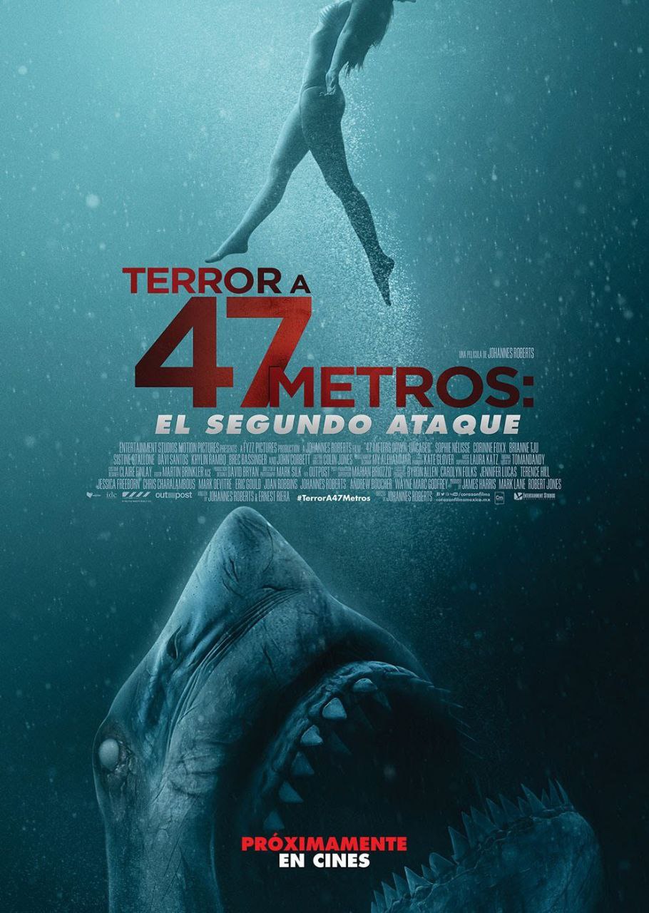 A 47 metros: El terror emerge