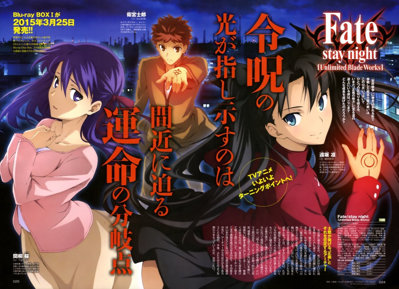 Fate/stay night [Unlimited Blade Works]